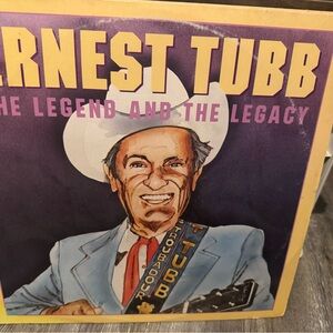 Ernest Tubb Vinyl Record - The Legend and the Legacy